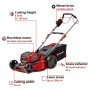 EINHELL Akumulatorska kosilica GP-CM 36/52 S Li BL (4x5,2Ah) - slika 2