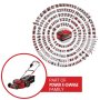 EINHELL Akumulatorska kosilica GP-CM 36/52 S Li BL (4x5,2Ah) - slika 4