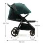 KINDERKRAFT Kolica MITZY INK BLACK - slika 5