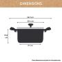 TEFAL šerpa sa poklopcem 24cm C4264673 RENEW - slika 2