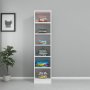 HANAH HOME Ormar Kale Raflı 190 White - slika 2