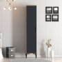 HANAH HOME Ormar Kumsal S Walnut Anthracite - slika 2