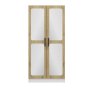 HANAH HOME Ormar Kale Mirror Walnut 190 - slika 1