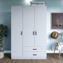 HANAH HOME Ormar Yaman 1600 032 White - slika 1