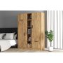 HANAH HOME Ormar Farah 4 5 Wardrobe Atlantic Pine - slika 1