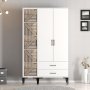 HANAH HOME Ormar Kumsal PT White - slika 2