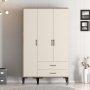 HANAH HOME Ormar Kumsal ST Walnut Cream - slika 2