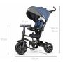 QPlay Tricikl Rito Star QP S380-11, Tamnoplavi - slika 3