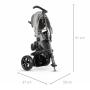 QPlay Tricikl Rito Star QP S380-11, Sivi - slika 5