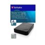 VERBATIM Store 'n' Save 4TB 3.0 3.5'' crni kocka 47685 eksterni hard disk - slika 4