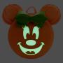 Loungefly Disney Glow Face Minnie Pumpkin Minnie - Mini ranac - slika 2