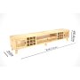 HANAH HOME TV polica Collection 230 Natural - slika 4