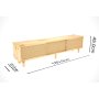 HANAH HOME TV polica Dz074 - slika 4