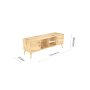 HANAH HOME TV polica Dz058 - slika 5