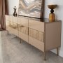 HANAH HOME TV polica Leon Bronze Gold - slika 4