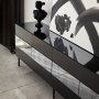 HANAH HOME TV polica Leon Black Fume - slika 5