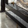 HANAH HOME TV polica Leon Gold Fume - slika 5