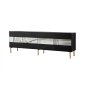 HANAH HOME TV polica Leon Gold Fume - slika 1