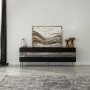HANAH HOME TV polica Leon Gold Fume - slika 2