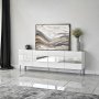 HANAH HOME TV polica Leon White Silver - slika 4
