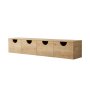 HANAH HOME TV polica Four Seasons Sapphire Oak - slika 1
