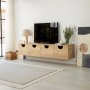 HANAH HOME TV polica Four Seasons Sapphire Oak - slika 2