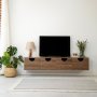 HANAH HOME TV polica Four Seasons Walnut v2 - slika 3
