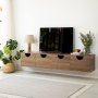 HANAH HOME TV polica Four Seasons Walnut v2 - slika 2