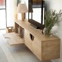 HANAH HOME TV polica Grotte Sapphire Oak - slika 5