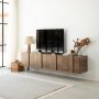 HANAH HOME TV polica New Line Walnut - slika 4