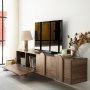HANAH HOME TV polica New Line Walnut - slika 5