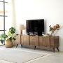 HANAH HOME TV polica New Line Walnut v2 - slika 2