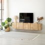 HANAH HOME TV polica New Line Sapphire Oak - slika 4