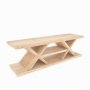 HANAH HOME TV polica Massi Oak - slika 1