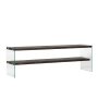 HANAH HOME TV polica Aqua TV Anthracite - slika 1