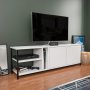 HANAH HOME TV polica Primrose Black White - slika 4