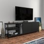 HANAH HOME TV polica Primrose Black Anthracite - slika 4