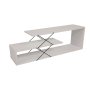 HANAH HOME TV polica Zigzag White - slika 1