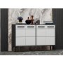 HANAH HOME TV polica Stria Anthracite White - slika 3