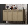 HANAH HOME TV polica Stria Sapphire Oak - slika 4
