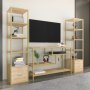 HANAH HOME TV polica Robbins Gold Oak - slika 3