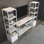 HANAH HOME TV polica Robbins White - slika 3