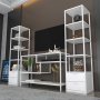 HANAH HOME TV polica Robbins White - slika 4