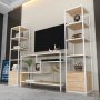 HANAH HOME TV polica Robbins White Oak - slika 3