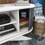 HANAH HOME TV polica Stor Anthracite White - slika 5