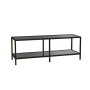 HANAH HOME TV polica Basic Dark Grey Black - slika 1