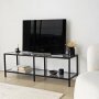 HANAH HOME TV polica Basic Dark Grey Black - slika 2