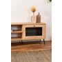 HANAH HOME TV polica Calvin 180 Glass - slika 4