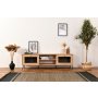 HANAH HOME TV polica Calvin 180 Glass - slika 2