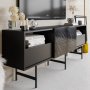 HANAH HOME TV polica Derin Black - slika 4